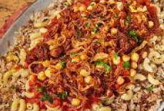   Koshari, Hidangan Mesir yang Unik, Simak Cara Buatnya
