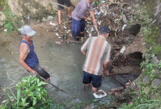 Sambut Ramadan, Warga Kelurahan Lubuk Kebur Gotong Royong Normalisasi Drainase