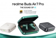 realme Buds Air 7 Pro Resmi Hadir: ANC 50 dB, Dual Driver, dan Spatial Audio di Harga Terjangkau