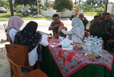 Deteksi Dini, Koramil 408-05/Manna Laksanakan Kegiatan Sekrining Kesehatan Diabetes Militus