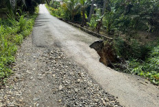 2 Titik Jalan Lintas di Ulu Talo Hampir Putus, 2 Tahun Rusak Kini Belum Juga Dibangun