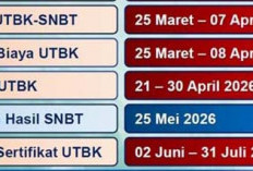 Pendaftaran UTBK-SNBT 2026 Sudah Tutup, Ujian Mulai 21 April 2026