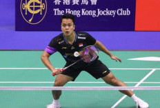 Ginting, Dibayangi Rekor Inferior di Hadapan Shi Yu Qi 