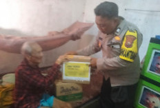 Ramadan, Bhabinkamtibmas Polsek Talo Salurkan Sembako