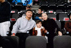 Momen Nikita Willy Nonton NBA Bareng Keluarga Tak Lama Setelah Melahirkan