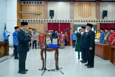   Dua Pejabat Eselon II Pemprov Bengkulu Dilantik Pj Sekda, Minta Tancap Gas Bantu Warga