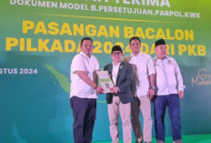 Cak Imin PKB, Serahkan B1 KWK Untuk Pasangan Erjon