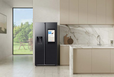 Samsung BESPOKE AI Refrigerator RS90F65ANFSE: Kulkas Canggih dengan Family Hub dan Teknologi AI