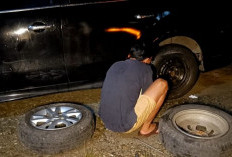 Pengendara Diminta Waspada, Lubang Jalan di Tais Kembali Timbulkan Korban, Tempo 1 Jam 4 Mobil Alami Pecah Ban