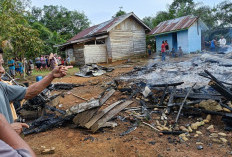 Ditinggal Ke Kebun, Rumah Warga Talang Giring Seluma, Hangus Terbakar 