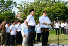    Bupati dan Wakil Bupati Bengkulu Selatan Ikut Apel Akbar, Masuk Perdana Usai Libur