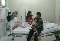 Dinyatakan Sehat, Khaira Penderita Cacing Gelang Diperbolehkan Pulang, Sementara Tinggal diruang VIP RSUD Tais