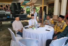 Halal Bihalal, Bupati BS dan Gubernur H. Rohidin Diskusikan Rancangan Pembangunan