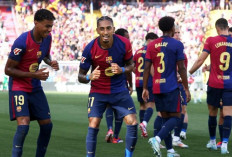  Pesta Gol ke Girona, Barcelona Masih Sempurna