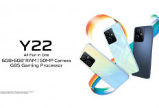 Vivo Y22: Ponsel Terjangkau dengan Baterai Tahan Lama & Performa Stabil