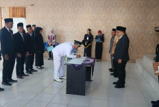  Wabup Seluma Lantik Penjabat Kades, Anggota BPD dan PAW BPD