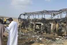   Kebakaran Bus Jemaah Umrah di Dekat Madinah, Seluruh Penumpang Selamat