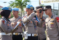 Bersihkan Judi Online, Propam Mabes Polri Cek HP Anggota Polres Seluma