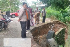 Terdampak Bencana Abrasi, BPBD Kunjungi Irigasi Air Tebat Gelumpai