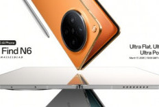 OPPO Lucuran Global Find N6 pada 17 Maret, Mendefinisikan Ulang Ponsel Lipat dengan Desain Luar Biasa