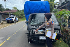 Melebar, Pengendara Honda Beat Hantam L300, Pengendara Motor Alami Patah Tulang