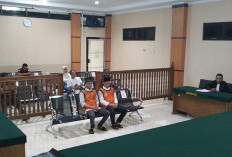 Dua Terdakwa Pembakaran Kantor Desa Muara Danau, Divonis Berbeda