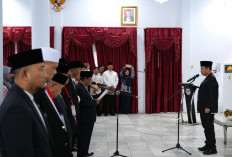   Pelantikan Dewan Hakim MTQ XXXVIII Provinsi Dilakukan Sekdaprov