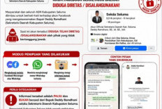 Akun Facebook Sekda Seluma Diduga Diretas, Pemkab Peringatkan Warga dan ASN Waspadai Penipuan Bermodus Mutasi 