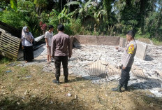 Terbengkalai dan Tanpa Penghuni, Rumah Warga Harapan Mulya Seluma Ludes Terbakar