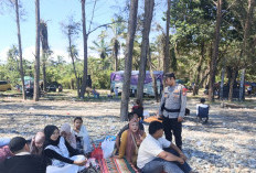 Polsek SAM Seluma Intensifkan Patroli Wisata dan Arus Balik Lebaran