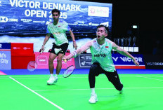 Kejutan Manis di Denmark Open 2025, Rian/Rahmat Tumbangkan Aaron/Soh