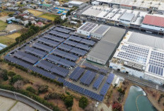  Pemasok Utama Grup Toyota, JTEKT Resmikan PLTS Bertingkat 2.500 MWh di Kagawa
