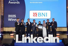 BNI Raih Penghargaan Pelopor Talent Insights LinkedIn Talent Awards 2025, Satu-satunya Bank Himbara