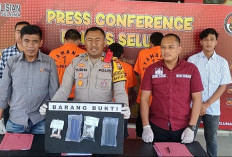 2 Residivis Diringkus Satresnarkoba Polres Seluma, Miliki Narkoba