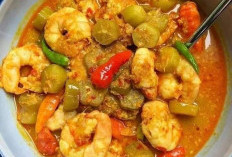 Asam Pedas Udang Khas Bangka, Hidangan Lezat yang Segar dan Saus Asam yang Khas