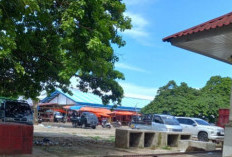 Tampak Kotor Pasar Kutau