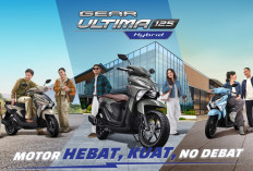 Yamaha Gear Ultima 125 Hybrid: Skutik 125cc Hybrid Terjangkau dengan Fitur Lengkap