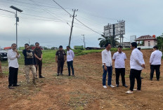 Kajari Ajak BPN, Cek Lokasi Lahan Hibah, di Simpang Enam