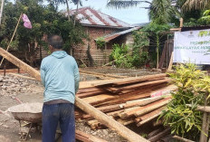 Baznas Seluma, Bangun Rumah Tidak Layak Huni, di Serambi Gunung 