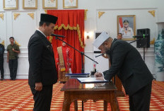 Gubernur Bengkulu, Lantik Herwan Antoni Sekdaprov Bengkulu