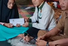 Baznas Seluma Berikan Santunan Duka Cita ke Keuarga Korban Duka