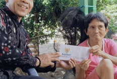 Baznas Salurkan Bantuan Disabilitas, di Kecamatan Ilir Talo