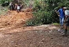 Wilayah Ulu Talo Lumpuh, Material Longsor Belum Dapat Teratasi