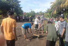 Jalan Rusak dan Berlubang, Masyarakat Dusun Baru Ilir Talo Goro