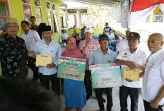 Warga Padang Bindu Kedurang ,Terima Bantuan Bedah Rumah