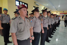 29 Personil Jajaran Polres Seluma, Naik Pangkat