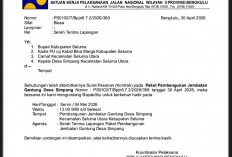 Surat Cinta dari Kementrian PU,  Jembatan Desa Simpang Segera Dibangun?