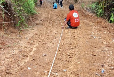 Pembukaan Jalan Sentra Pertanian, 1.400 Meter di Desa Napal Melintang