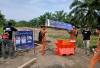 Akses Jalan Terputus, Warga Seluma Gelar Aksi Protes, Pasang Spanduk dan Replika Keranda Mayat