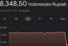 Google Eror, Rupiah Menguat Hingga 50 Persen